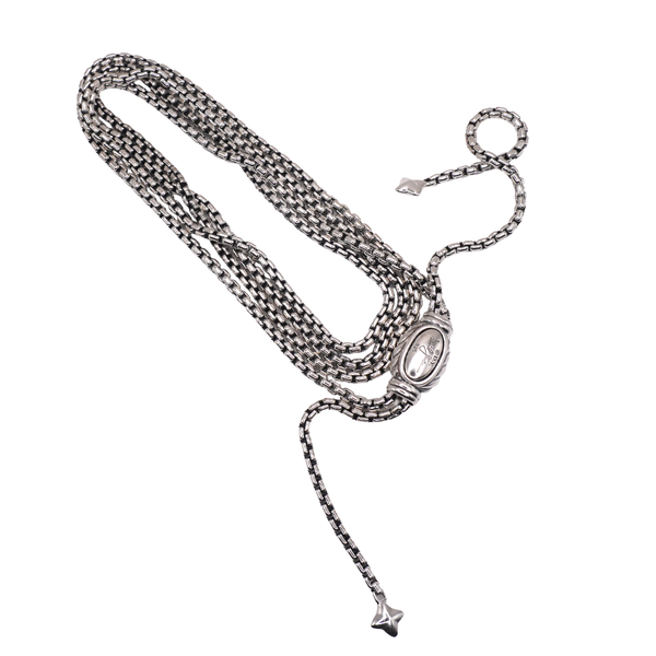 David Yurman Sterling Silver Slider Chain Image 2 Lumina Gem Wilmington, NC