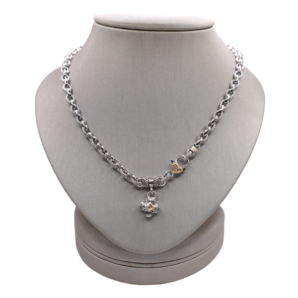 Judith Ripka Sterling Silver Necklace Lumina Gem Wilmington, NC