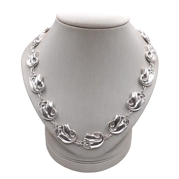 Georg Jenson Sterling Silver Necklace Lumina Gem Hampstead, NC