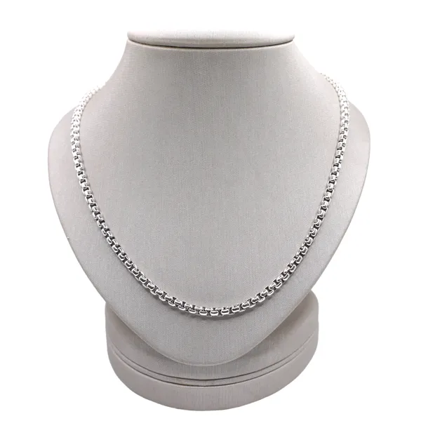 David Yurman 3.3 mm Rounded Box Chain Lumina Gem Hampstead, NC