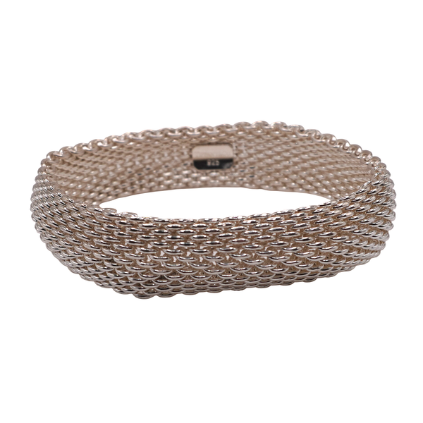 Tiffany & Co. Sterling Silver Sommerset Mesh Bracelet Lumina Gem Wilmington, NC