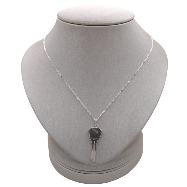 Tiffany & Co. Sterling Silver Key Necklace Lumina Gem Wilmington, NC
