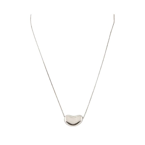 Tiffany & Co. Sterling Silver Bean Necklace Lumina Gem Wilmington, NC