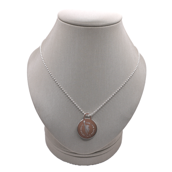 Tiffany & Co. Sterling Silver NYC Marathon Necklace Lumina Gem Wilmington, NC