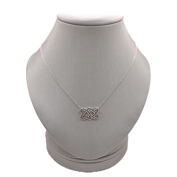 Tiffany & Co. Sterling Silver Celtic Love Knot Necklace Lumina Gem Wilmington, NC