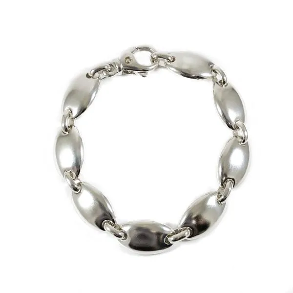 Tiffany & Co. Sterling Silver Pebble Bracelet - 7.5