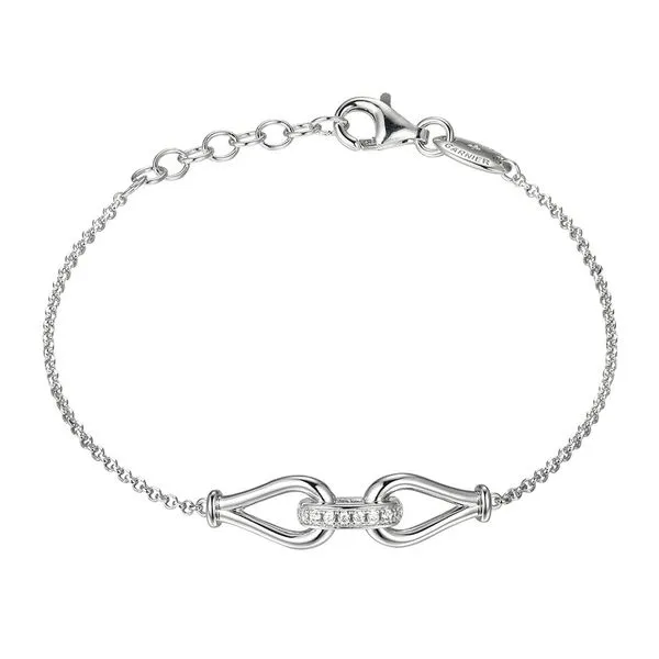 Charles Garnier Love Loops CZ Bracelet - 7.5