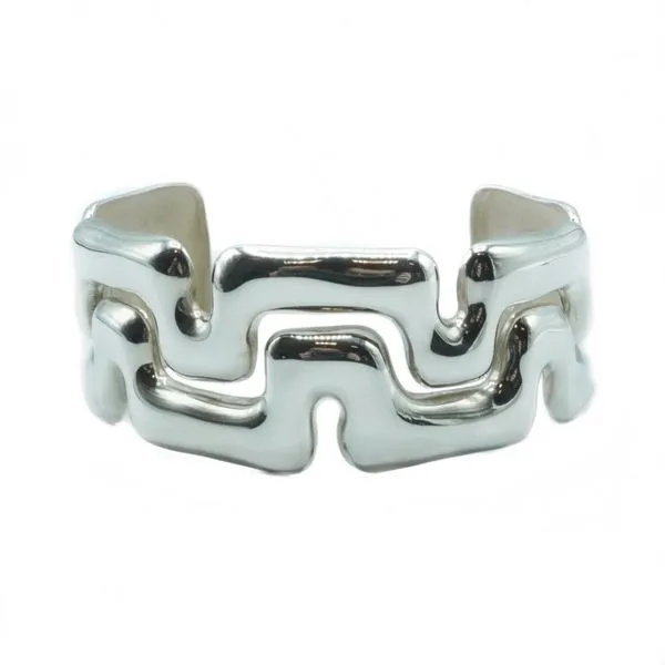 Tiffany & Co. Greek Key Cuff Bracelet Lumina Gem Wilmington, NC