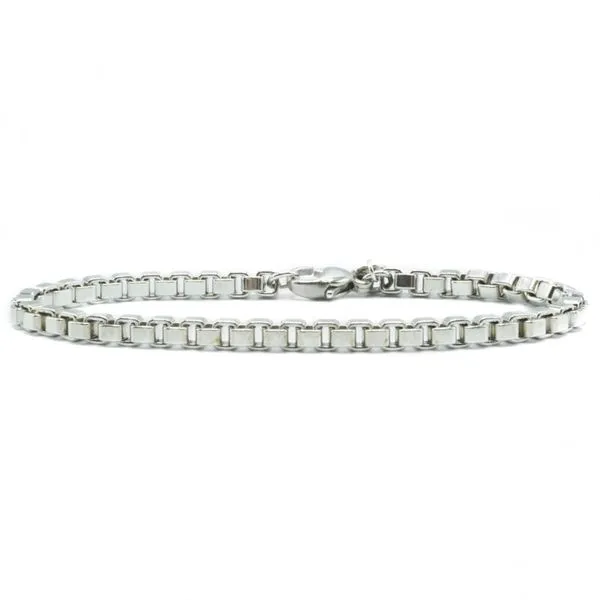 Tiffany & Co. Venetran Link Bracelet - Sterling Silver - 7.5