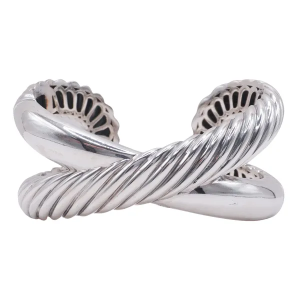 David Yurman Hinged Crossover Cuff Bracelet Lumina Gem Hampstead, NC