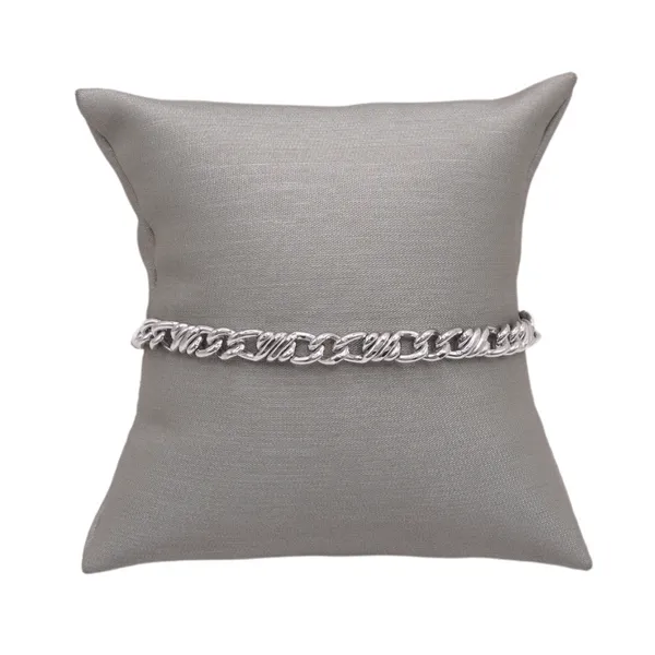 Ethos Flat Curb Twisted Link Bracelet Lumina Gem Hampstead, NC