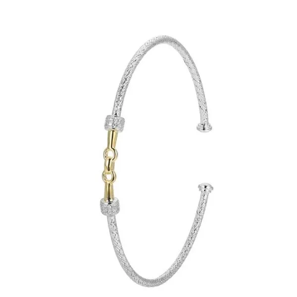 Charles Garnier Cuff Bracelet- Sterling Silver Lumina Gem Hampstead, NC