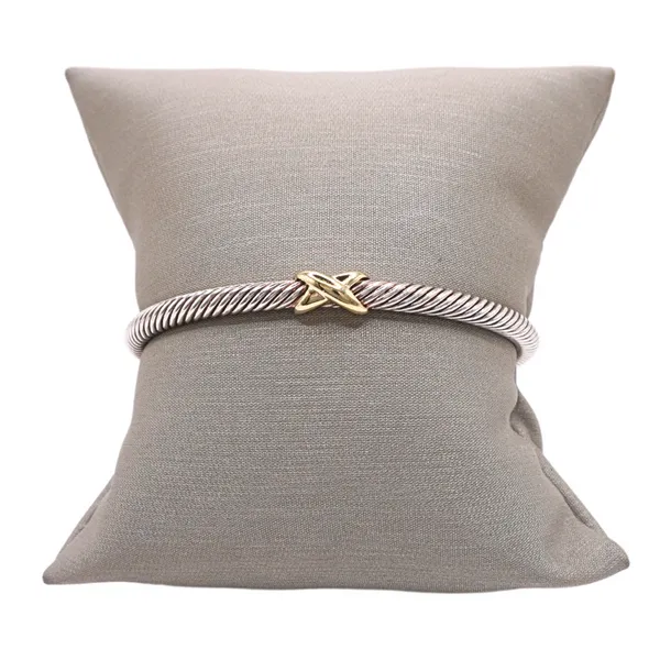 David Yurman X Station Cable Cuff- Sterling Silver Lumina Gem Hampstead, NC