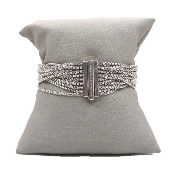 David Yurman Sterling Silver Multistrand Bracelet. Lumina Gem Hampstead, NC