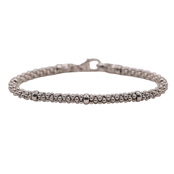 Lagos Sterling Silver Caviar Station Bracelet Lumina Gem Wilmington, NC