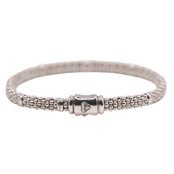 Lagos Sterling Silver Caviar Bracelet Lumina Gem Wilmington, NC