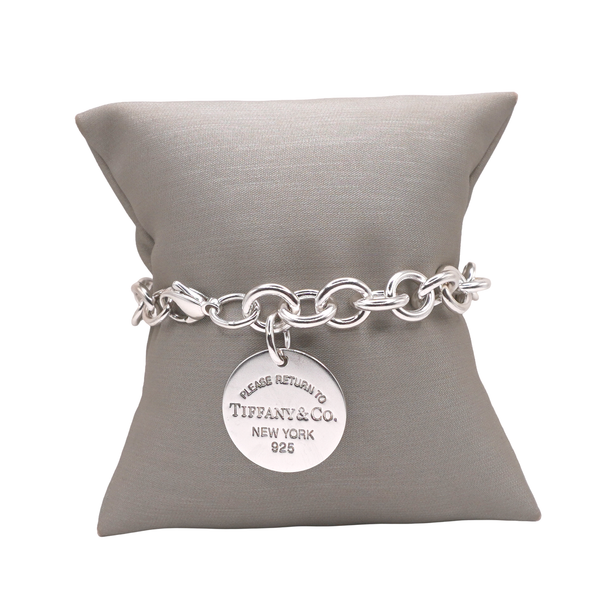 Tiffany & Co. Sterling Silver Return to Tiffany Bracelet Lumina Gem Wilmington, NC