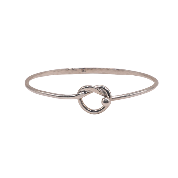 Sterling Silver Love Knot Cuff Lumina Gem Wilmington, NC