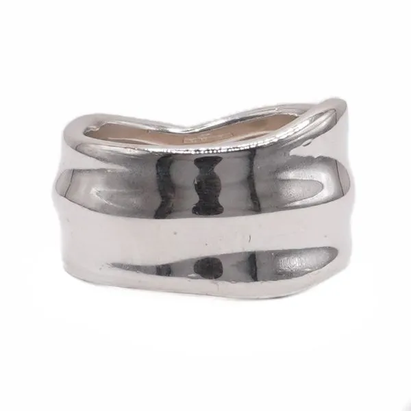Tiffany and Co. Sterling Silver Leaf Band Lumina Gem Wilmington, NC