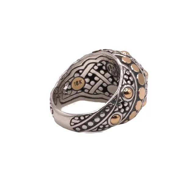 John Hardy Jaisalmer Sterling Silver and 18k Yellow Gold Ring Image 2 Lumina Gem Hampstead, NC