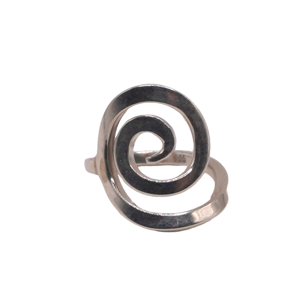 Sterling Silver Swirl Ring Lumina Gem Wilmington, NC