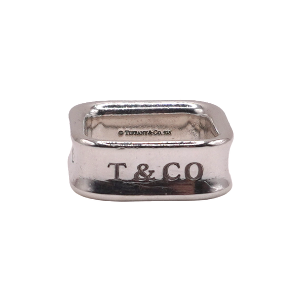 Tiffany & Co. Sterling Silver Square Ring Image 2 Lumina Gem Wilmington, NC