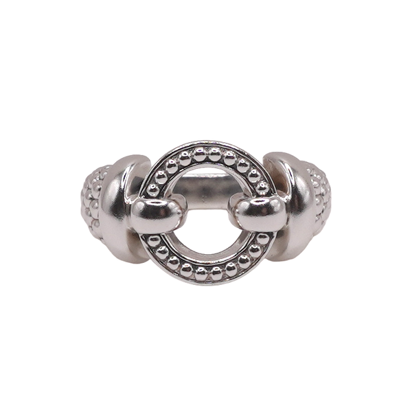 Lagos Sterling Silver Caviar Ring Lumina Gem Wilmington, NC