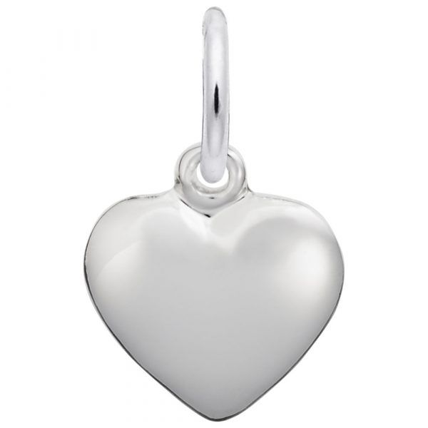 Rembrandt Sterling Silver Heart Charm Lumina Gem Wilmington, NC
