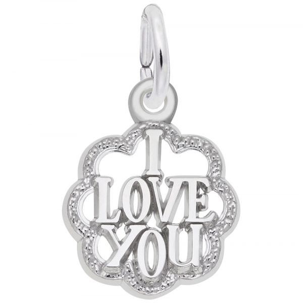Rembrandt Sterling Silver I Love You Charm Lumina Gem Wilmington, NC