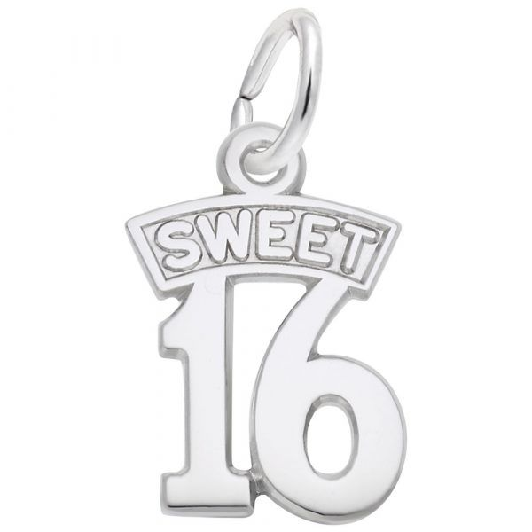 Rembrandt Sterling Silver Sweet 16 Charm Lumina Gem Wilmington, NC