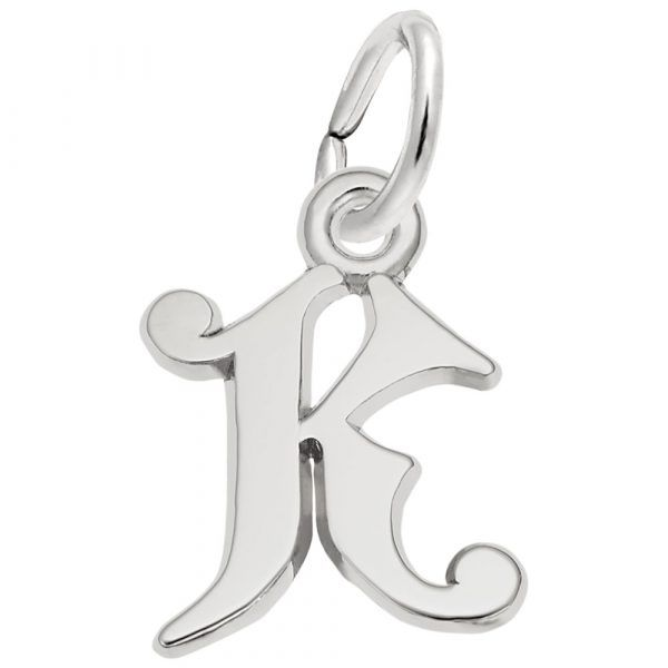 Rembrandt Sterling Silver K Charm Lumina Gem Wilmington, NC