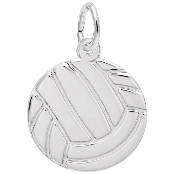 Rembrandt Sterling Silver Volleyball Charm Lumina Gem Hampstead, NC