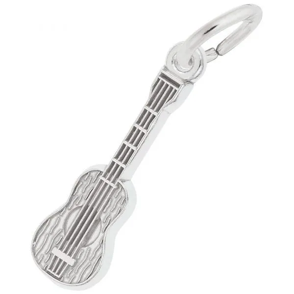 Rembrandt Sterling Silver Guitar Charm Lumina Gem Wilmington, NC