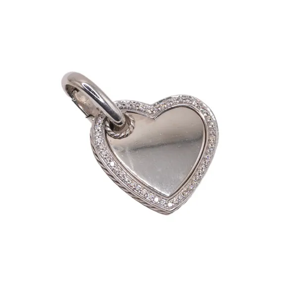 David Yurman Diamond Heart Charm Lumina Gem Hampstead, NC