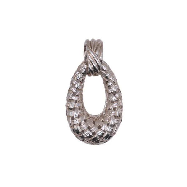 Slane Sterling Silver Basketweave Enhancer Lumina Gem Hampstead, NC