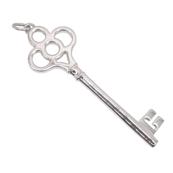 Tiffany and Co. Sterling Silver Key Pendant Image 2 Lumina Gem Hampstead, NC