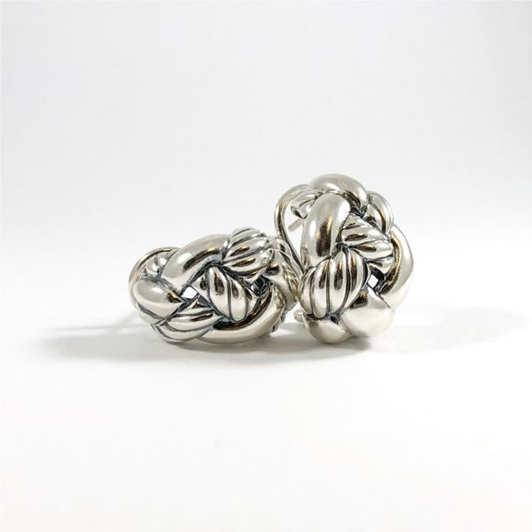 David Yurman Huggies With Omega Backs Image 3 Lumina Gem Wilmington, NC