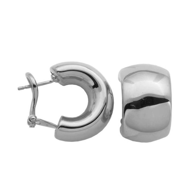 Charles Garnier Sterling Silver Huggie Hoops Lumina Gem Wilmington, NC