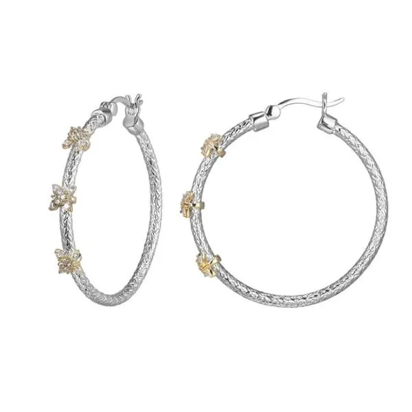 Charles Garnier 35mm Hoops- Sterling Silver Lumina Gem Hampstead, NC