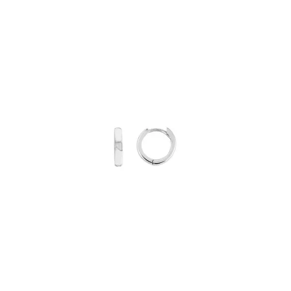 Sterling Silver Huggies Hoops Lumina Gem Hampstead, NC