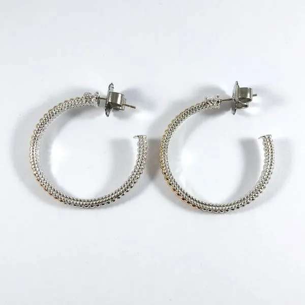 Vahan 40mm Hoops Image 2 Lumina Gem Hampstead, NC