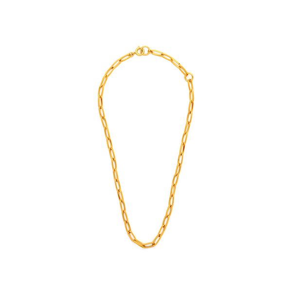 Medium drawn link chain necklace from local designer Sylvia Benson Lumina Gem Wilmington, NC
