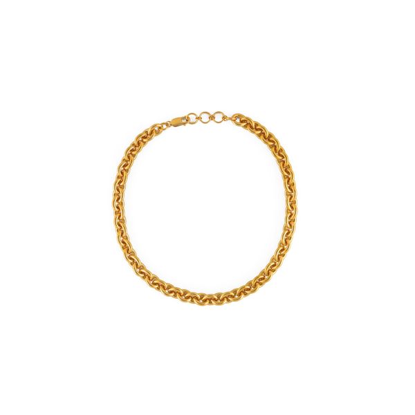 Round link chain necklace from local designer Sylvia Benson Lumina Gem Wilmington, NC