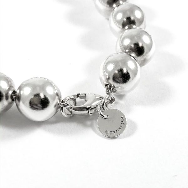 Tiffany & Co. Sterling Silver Bead Bracelet - 7.5