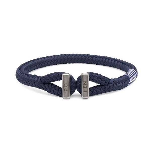 Pig & Hen Icy Ike Rope Bracelet - Navy - Medium Lumina Gem Wilmington, NC