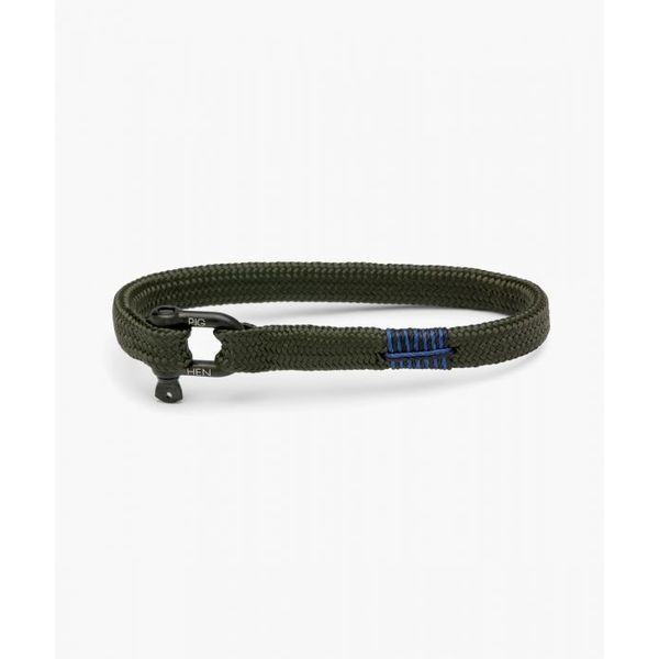 Pig & Hen Vicious Vik Rope Bracelet - Army Green - XLarge Lumina Gem Wilmington, NC