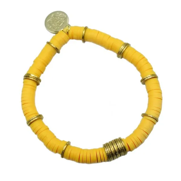 Wendy Perry Designs ECU Pirates Gold Playa Bracelet Lumina Gem Hampstead, NC