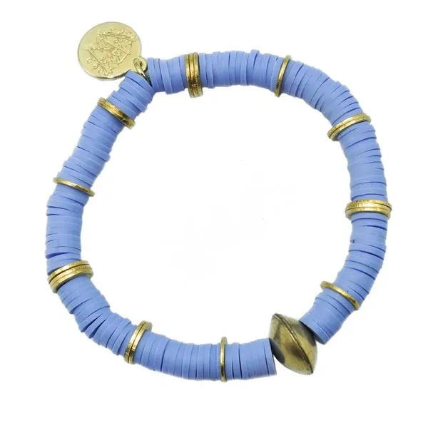 Wendy Perry Designs UNC Tar Heels Playa Bracelet Lumina Gem Hampstead, NC