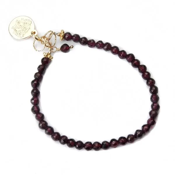 Wendy Perry Designs Garnet Bracelet Lumina Gem Wilmington, NC