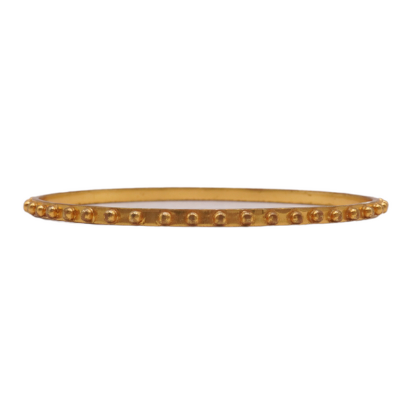Julie Vos 24k Plated Brass Bangle Lumina Gem Wilmington, NC